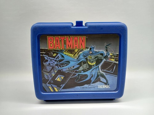 Vintage 1991 batman thermos - batman,